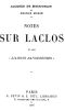 [Gutenberg 42192] • Notes sur Laclos et Les Liaisons Dangereuses